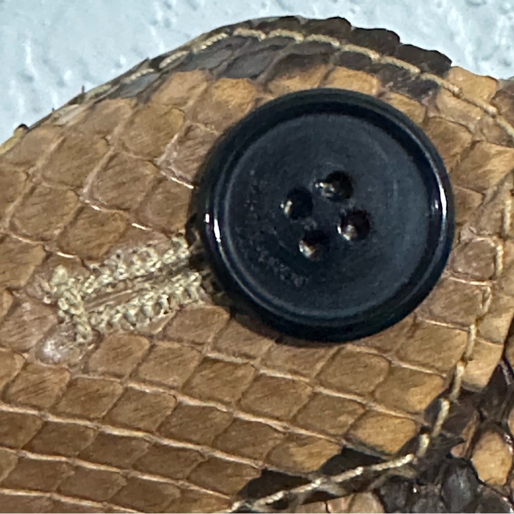 Saint Laurent Paris Python Leather Belted Playsui… - image 7